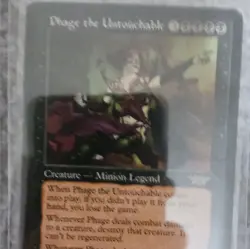 Wizards of the Coast Phage the Untouchable Black Creature Magic: The Gathering - Image 1