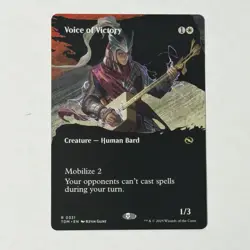 Voice of Victory - Borderless - Tarkir: Dragonstorm TDM MTG NM - Image 1