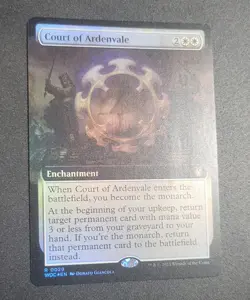 Court of Ardenvale (Extended Art) Commander: Wilds of Eldraine Foil - Image 2