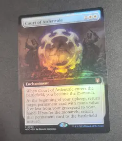Court of Ardenvale (Extended Art) Commander: Wilds of Eldraine Foil - Image 3