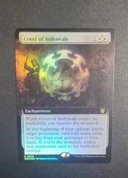 Court of Ardenvale (Extended Art) Commander: Wilds of Eldraine Foil - Image 4