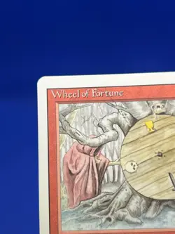 VTG Magic the Gathering MTG Revised Edition Wheel of Fortune Regular Rare LP -2 - Image 3