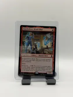 MTG, Quicksilver, Brash Blur $3 ORDER MIN 148 Marvel Super Heroes Regular - Image 1