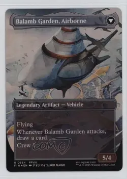 Balamb Garden SeeD Academy // Airborne (Borderless) Foil #0354 - Image 2