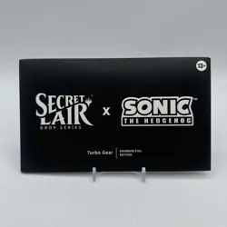 Secret Lair x Sonic the Hedgehog Superdrop: Turbo Gear (Rainbow Foil) Unopened - Image 1