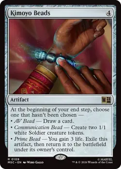 1x Kimoyo Beads MTG - Commander: Marvel Super Heroes - NM-Mint - Image 1