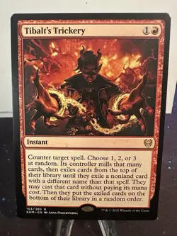 MTG Tibalt's Trickery - Kaldheim - Image 1