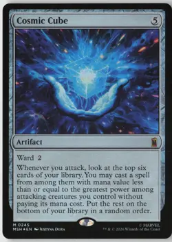 Cosmic Cube (245) - Foil - Marvel Super Heroes (MSH) - NM - Image 1