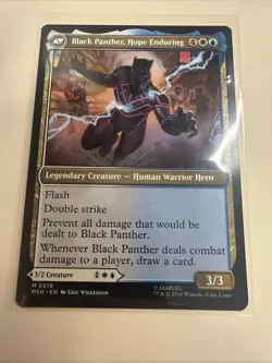 King T'Challa 219 Marvel Super Heroes Magic the Gathering - Image 1