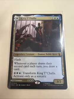 King T'Challa 219 Marvel Super Heroes Magic the Gathering - Image 2