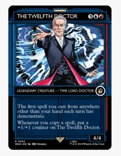 The Twelfth Doctor (Showcase) MTG WHO | Izzet Demonstrate Copy Spells Rare | NM - Image 1