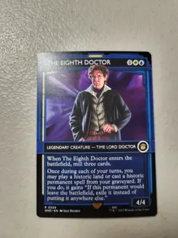 1x Showcase THE EIGHTH DOCTOR mtg NM-M Doctor Who Rare #559 Free Shipping - Image 1