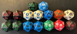 Ravnica MTG Spindown Dice Lot War of the Spark Guild Kit RTR GTC DGM WAR GK1 - Image 1