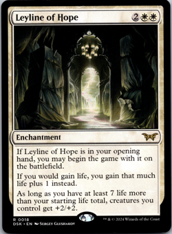Leyline of Hope (18) - MTG - Duskmourn: House of Horror Regular - Image 1