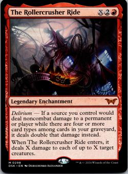 The Rollercrusher Ride (298) - MTG - Duskmourn: House of Horror Regular - Image 1