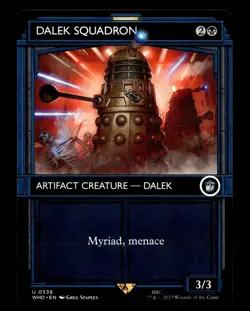 Dalek Squadron (Showcase) 538 U Universes Beyond: Doctor Who - Image 1