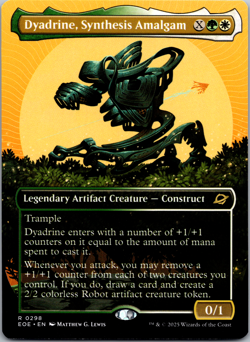 Dyadrine, Synthesis Amalgam (Borderless) - MTG - Edge of Eternities Regular - Image 1