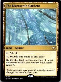 The Mycosynth Gardens - Magic: The Gathering - Edge of Eternities Regular - Image 1