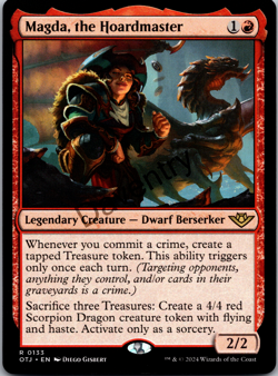 Magda, the Hoardmaster (0133) - MTG - Outlaws of Thunder Junction Regular - Image 1