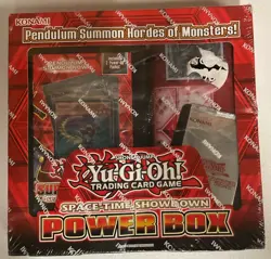 Yugioh Space-Time Showdown POWER Sealed Box-Deck,3 Power-Up Packs - Image 1