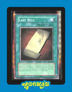 Yugioh Last Will * SDY-039 * Starter Deck Yugi * Konami - Image 1