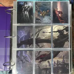 Magic: the Gathering Art Card Lot of 47 LOTR, Caverns, and more FULL WITCH-KING - Image 1