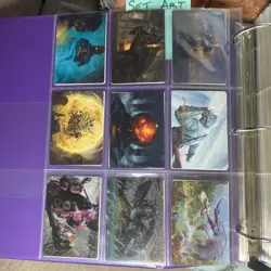Magic: the Gathering Art Card Lot of 47 LOTR, Caverns, and more FULL WITCH-KING - Image 3