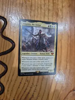 Aragorn, the Uniter MTG LOTR #0192 Mythic Legendary Creature EN - Near Mint - Image 1