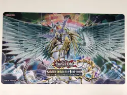 YUGIOH STRUCTURE DECK LEGEND OF THE CRYSTAL BEASTS RUBBER PLAYMAT! - Image 1