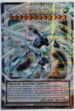 Yugioh Shooting Quasar Dragon RA05-EN143 Starlight Rare 1st Edition - Image 1