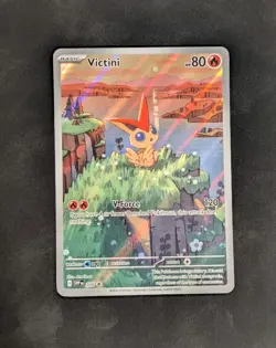 Victini 208 Sv: Scarlet & Violet Promo Cards Holo Near Mint - Image 1