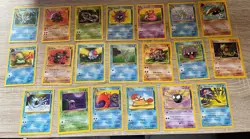 *No Dupes* Lot Of 20 Fossil Pokemon Cards Vintage WOTC Non-Holo Commons/Bulk - Image 1