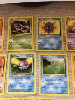 *No Dupes* Lot Of 20 Fossil Pokemon Cards Vintage WOTC Non-Holo Commons/Bulk - Image 3