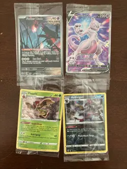 Pokemon TCG Lot Of 4 Sealed Promo Cards Holo NM - Image 1