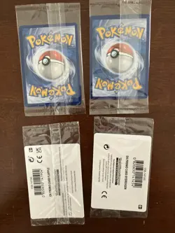 Pokemon TCG Lot Of 4 Sealed Promo Cards Holo NM - Image 2