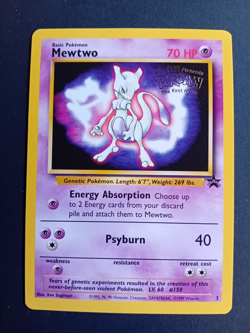 Pokemon Cards: Wizards Black Star Promo: Mewtwo 3 - Image 1