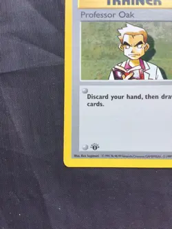 Pokemon Cards: Base Set 1st Edition Uncommon: Professor Oak 88/102 - Image 5