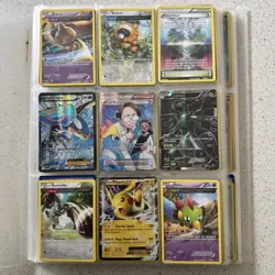 Vintage Pokemon Collection - Folder Full Of Cards - Image 1