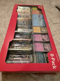 Pokemon TCG Prismatic Evolutions Costco 8 Mini-Tin Bundle w/ Promo Cards SEALED - Image 3