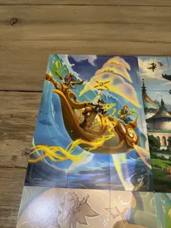 Disney Lorcana Complete Puzzle Card Sets x4 Full 9-Card Art Scenes Lot 40 cards - Image 5