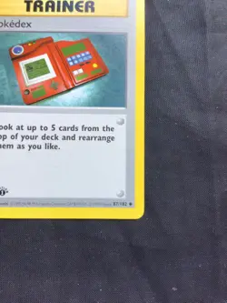 Pokemon Cards: Base Set 1st Edition Uncommon: Pokedex 87/102 - Image 4