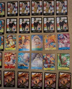 One Piece Card Game Set Anime Manga Japan Rare Cards Bundle - Image 3