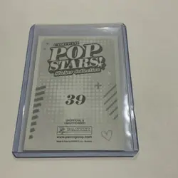 2025 Panini Unofficial Pop Stars Taylor Swift Gold Foil #39 Rookie Card - Image 3