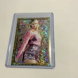 2025 Panini Unofficial Pop Stars Taylor Swift Gold Foil #33 Rookie Card - Image 1