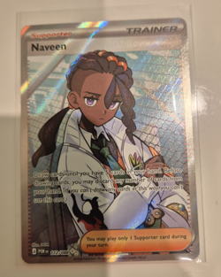 POKEMON CARD -NAVEEN 112/088 PERFECT ORDER - SUPPORT CARD - NEAR MINT - Image 1