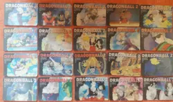 Dragon Ball Z Complete Set Changingcard Of 36 Cards Japanese + 1 Pack For Free - Image 1