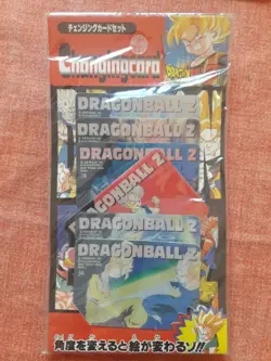 Dragon Ball Z Complete Set Changingcard Of 36 Cards Japanese + 1 Pack For Free - Image 3