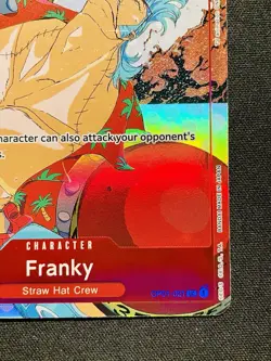CARD ONE PIECE TCG - Franky (OP01-021) (V.4) Promo ALT NEAR MINT ENG - Image 4