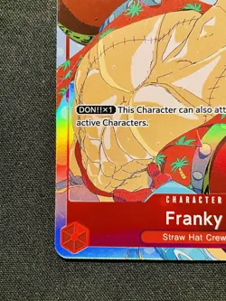 CARD ONE PIECE TCG - Franky (OP01-021) (V.4) Promo ALT NEAR MINT ENG - Image 5