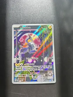 Miraidon Illustration Rare | SVP013 ETB Promo Pokemon Karte | DE | Holo Fullart - Image 1